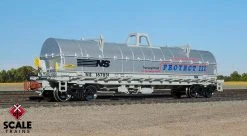 ScaleTrains Rivet N Scale 33547 42' Steel Coil Car Norfolk Southern "Protect III" NS 167195
