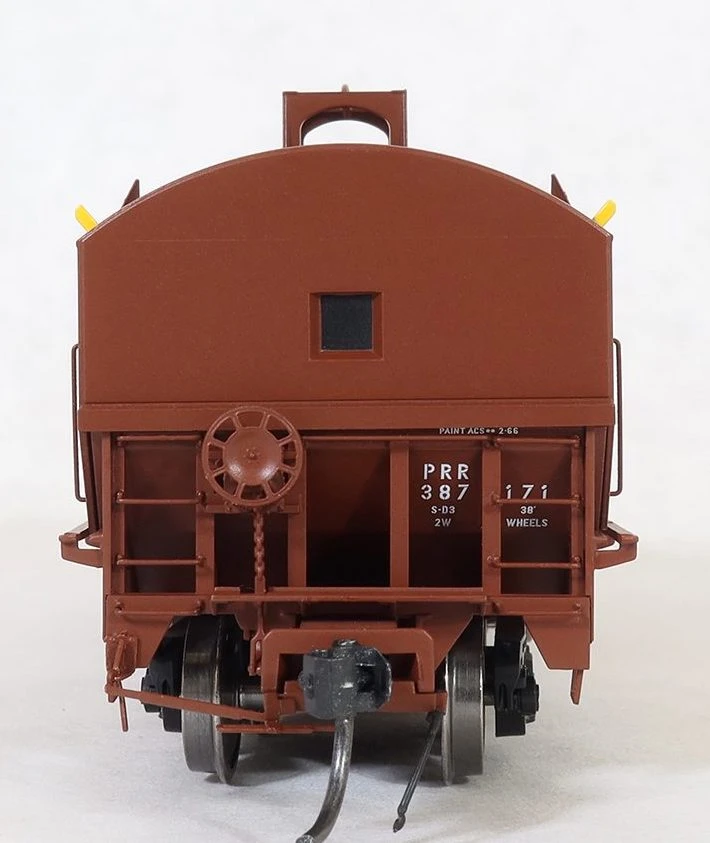 Tangent 27010 HO Scale G41a Coil Car With Hoods Pennsylvania "1966 Delivery" PRR 3 Tangent 27010 HO Scale G41a Coil Car With Hoods Pennsylvania "1966 Delivery" PRR - Image 3