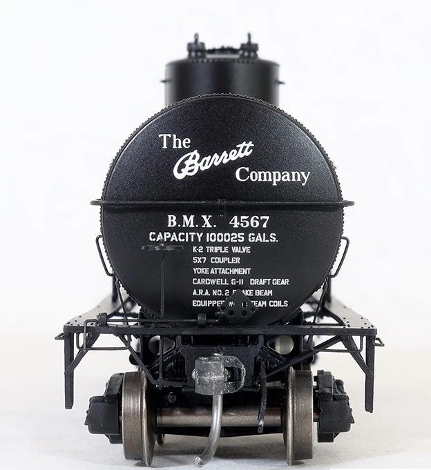 Tangent Scale Models 19067 GA 1917-design 10000 Gal Tank Car “Barrett Tarvia 1938+” BMX #s Varies 4 Tangent Scale Models 19067 GA 1917-design 10000 Gal Tank Car “Barrett Tarvia 1938+” BMX #s Varies - Image 4