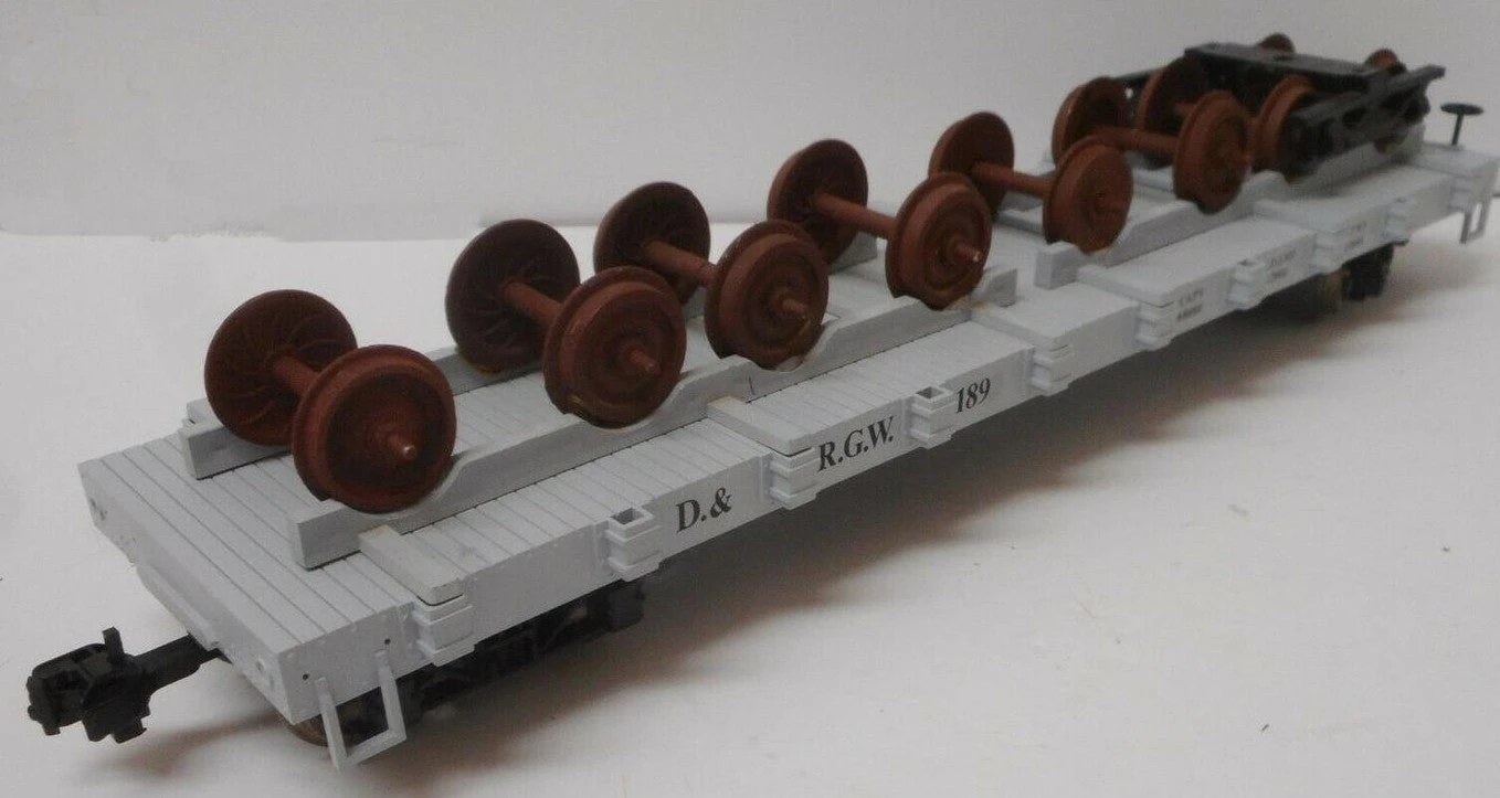 USA Trains R1882 G Gauge Wheel Car D&RGW #1827 - NOS 1 USA Trains R1882 G Gauge Wheel Car D&RGW #1827 - NOS