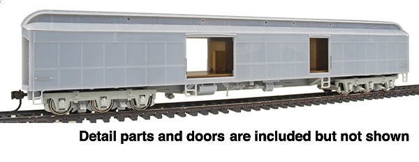 Walthers 932-10500 HO Scale 70' ACF Heavyweight Mail Storage Baggage Car Undecorated - NOS 1 Walthers 932-10500 HO Scale 70' ACF Heavyweight Mail Storage Baggage Car Undecorated - NOS