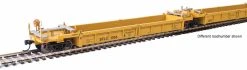 Walthers Mainline 910-55658 HO Scale 5-Unit Rebuilt 40' Well Car Santa Fe Leasing SFLC 1064 A-E