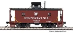 Walthers Proto 920-103409 HO Scale PRR N6b Wood Cabin Car "Shadow Keystone" Pennsylvania 980931