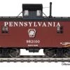 Walthers Proto 920-103411 HO Scale PRR N6b Wood Cabin Car "Shadow Keystone" Pennsylvania 980015