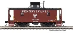 Walthers Proto 920-103411 HO Scale PRR N6b Wood Cabin Car "Shadow Keystone" Pennsylvania 980015