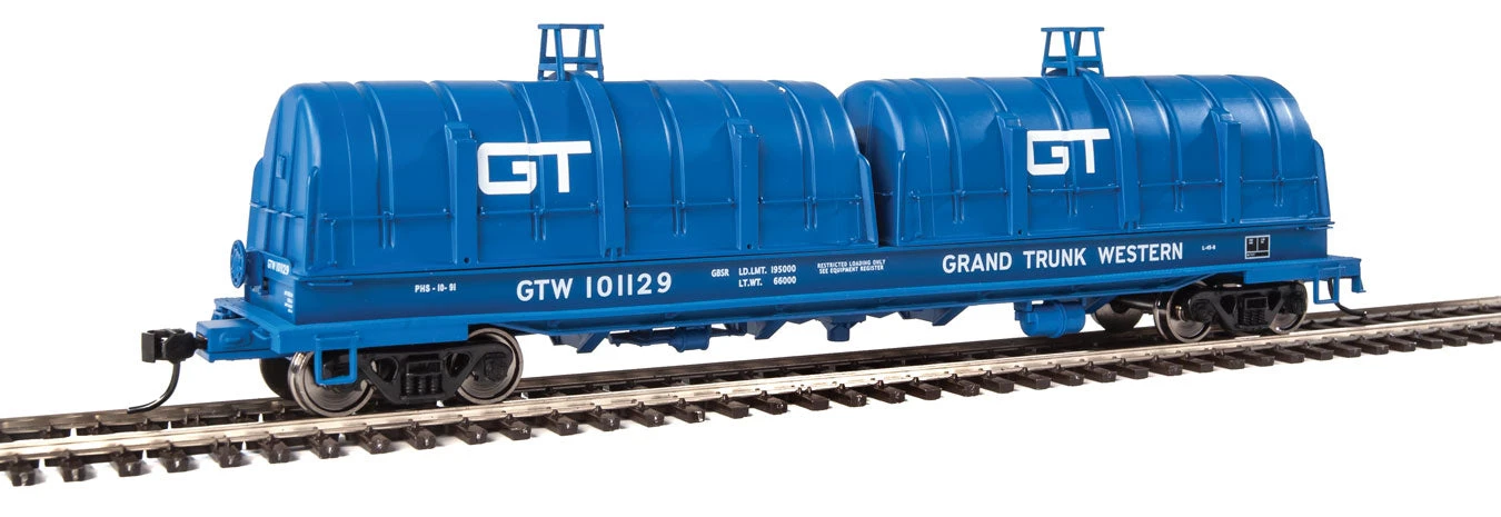 Walthers Proto 920-105223 HO Scale 50' Cushion Coil Car Grand Trunk Western GTW 101129 1 Walthers Proto 920-105223 HO Scale 50' Cushion Coil Car Grand Trunk Western GTW 101129