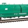 Walthers Proto 920-105233 HO Scale 50' Cushion Coil Car Penn Central PC 752250